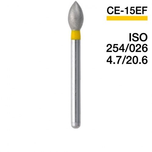 Боры Мани CE-15EF (5 шт.), Mani Dia-Burs 0001913898 - фото 435451