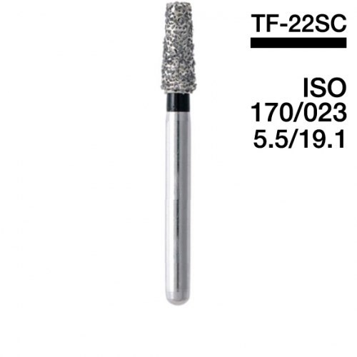 Боры Мани TF-22SC (черн.) (5 шт.), Mani Dia-Burs 0001914516 - фото 436280