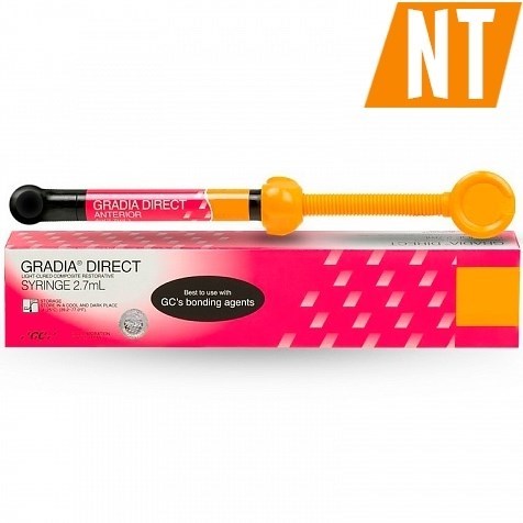 GC Gradia Direct Anterior NT (натуральный полупрозрачный), шприц (4гр), светоотверждаемый реставрационный композит, 003378. 00000001544 - фото 440852