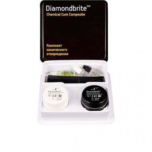 DIAMONDBRITE Chemical Cure Composite (14г+14г)-химический гибридный композит, США 1231911684 - фото 441937