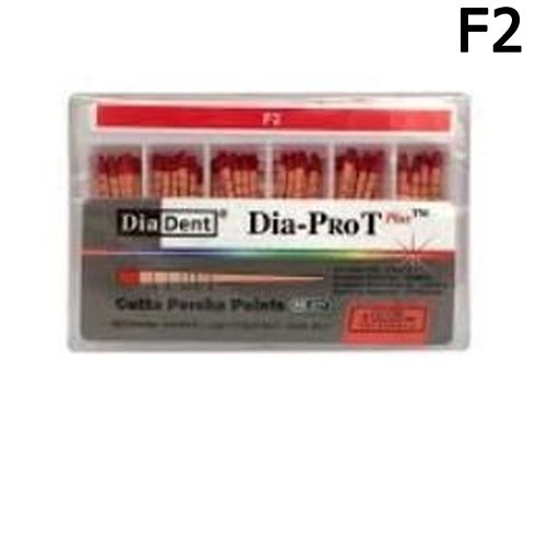 Гуттаперча  Gutta Percha Points Dia-ProT #F2 (60шт.), DiaDent 1231913567 - фото 442699