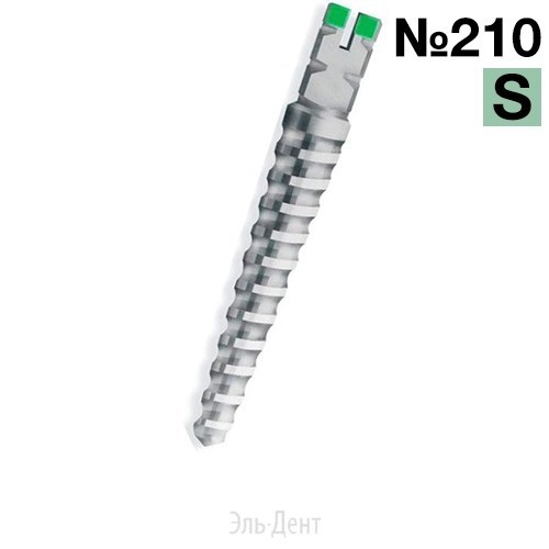 Штифты Unimetric №210/S (0,8 мм) зеленые 25 шт., Maillefer 00000001114 - фото 443402