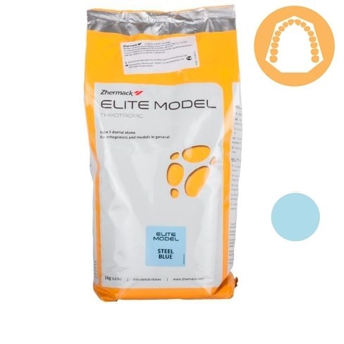 Elite Model III класс Steel Blue (голубая сталь), 3кг, С410070, Zhermack 0001911487 - фото 445949