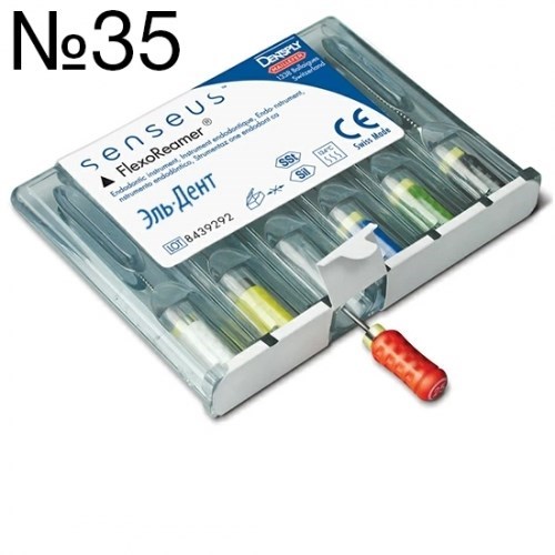 Flexoreamer SENSEUS №35 (6шт)-очень гибкий инструмент с силиконовой ручкой 1231914996 - фото 447840