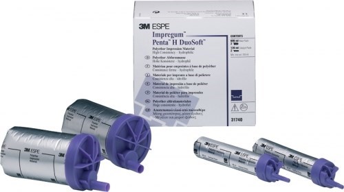 Impregum Penta H Duosoft (база 2х300мл+катализатор 2х60мл) 31740 - оттискной материал, 3М 0001910732 - фото 450500