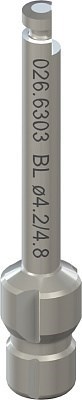 Короткое профильное сверло BL, Ø 4,8 мм, Stainless steel 026.6303 - фото 453788