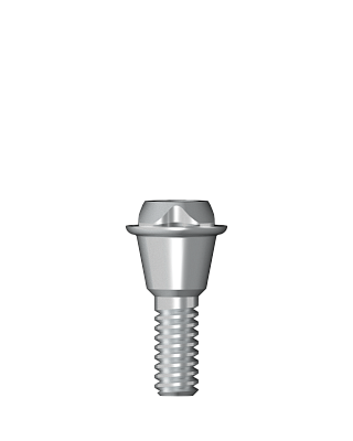 Прямой абатмент MedentiBASE, D 3,5/4,0, GH 0,5 S-4000 - фото 455131