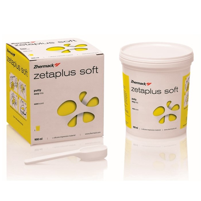 Слепочная масса С-силикон Zetaplus Soft очень высокой вязкости, 1,53 кг (900 мл). C100610 - фото 457840