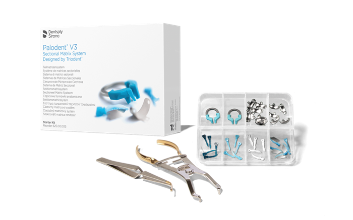 Матрицы Palodent V3 Starter Kit - вводный набор матриц Palodent и колец (20 шт). 62500005 - фото 459964