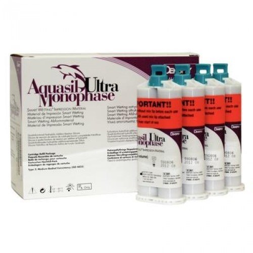 Слепочная масса А-силиконовая Aquasil Ultra Monophase/Regular Set - монофазная слепочная масса обычного отверждения. 678773 - фото 460158
