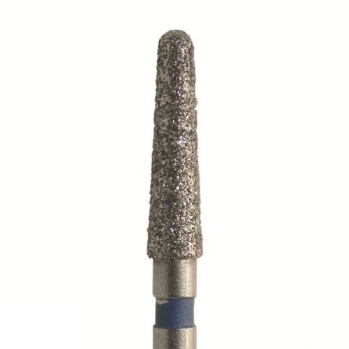 Бор алмазный 850.HP.040, синий, конус с закругленным концом 2 шт 850.HP.040 - фото 463376