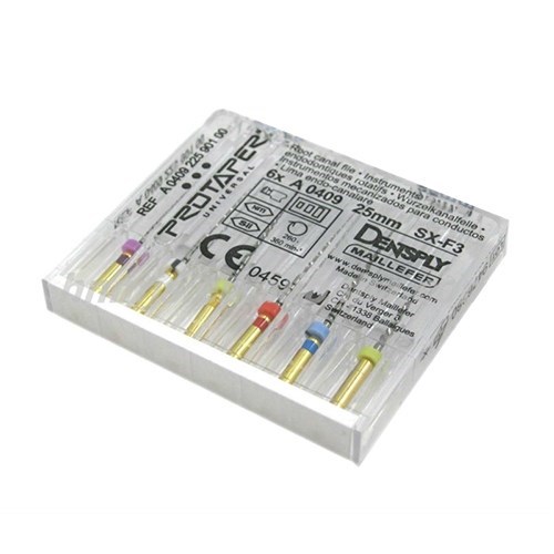 ProTaper Universal, 31 мм, S1/S2/F1 (6 шт) – машинный файл с прогрессирующей конусностью A040923100312 - фото 464363