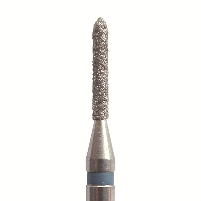 Бор алмазный SL868.FG.014, синий, 25 шт. Форма: цилиндр с усеченным концом SL868.FG.014 - фото 465115
