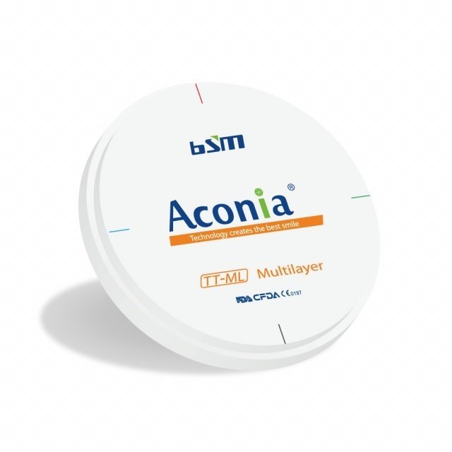 Диск диоксида циркония Aconia TT-ML, B3, 98x14 мм TTML-B398x14 - фото 474770