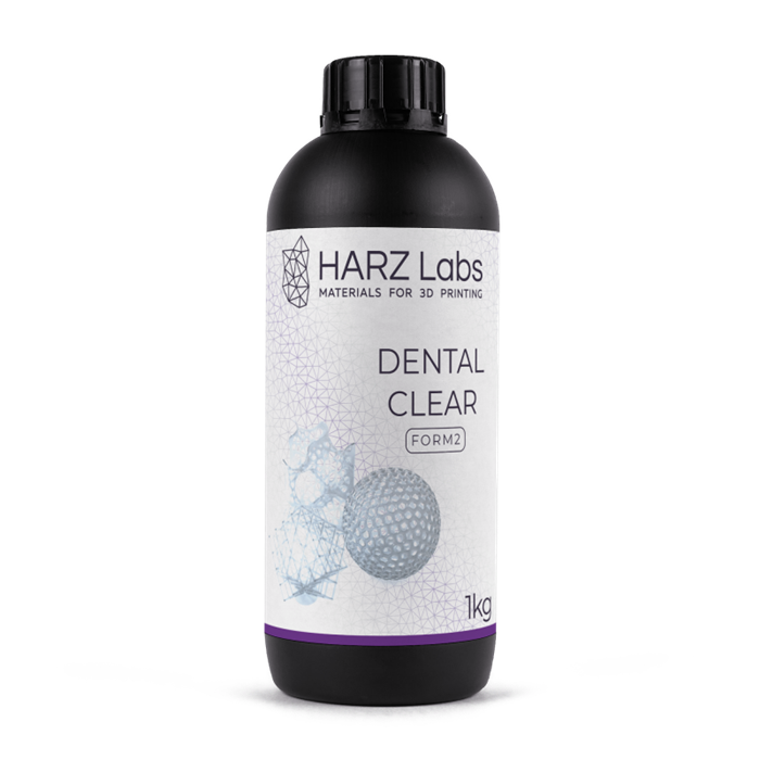 Фотополимер HARZ Labs Dental Clear для SLA/Form2 принтеров, 1 литр DentalClearSLA - фото 475204