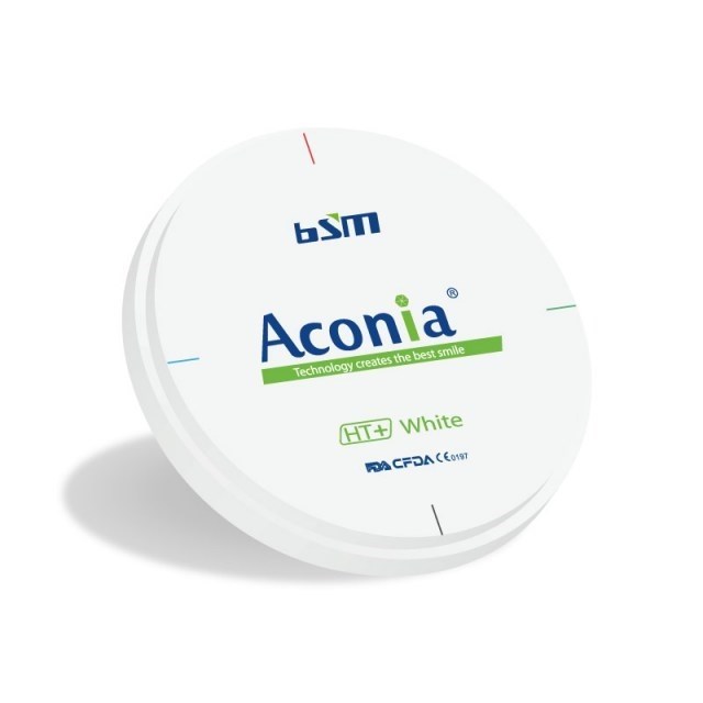 Диск диоксида циркония Aconia HT, белый, 98x20 мм HT98x20 - фото 475312