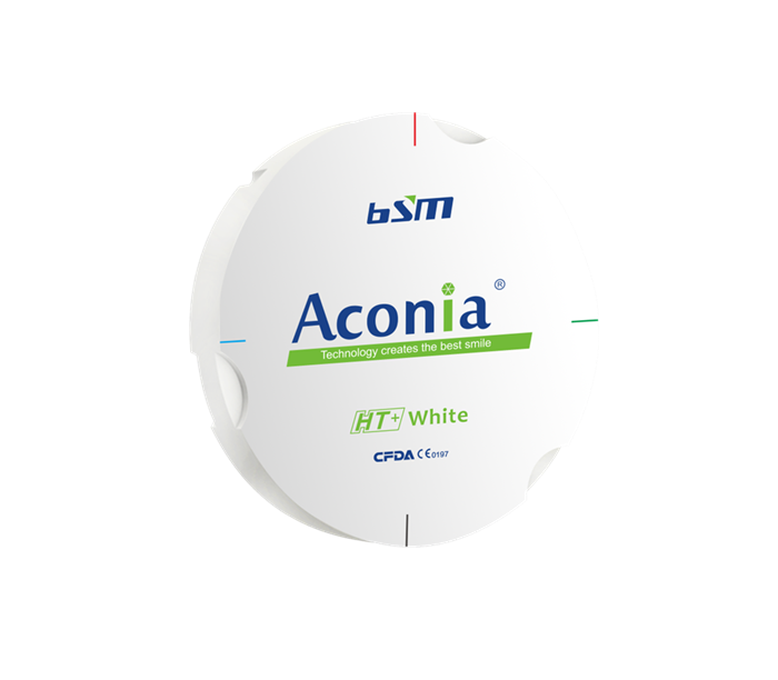 Диск диоксида циркония Aconia HT, белый, 95x16 мм HT95x16 - фото 477855