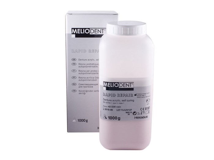 Meliodent RR, 1 кг, 42-розовый с прожилками, пластмасса холодной полимеризации MK64713408 - фото 483778