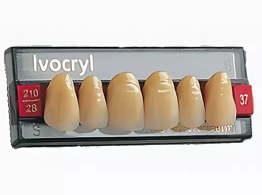 Зубы Ivocryl Набор из 6 зубов Chromascop фронт.верх. 11 420. 539573 - фото 484008