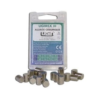Сплав Ugirex III (1кг=2 упаковки по 500г) для керамики, Ni(62%), Cr(26%), Mo(9.4%), ALG03UGI0013-1 - фото 484326