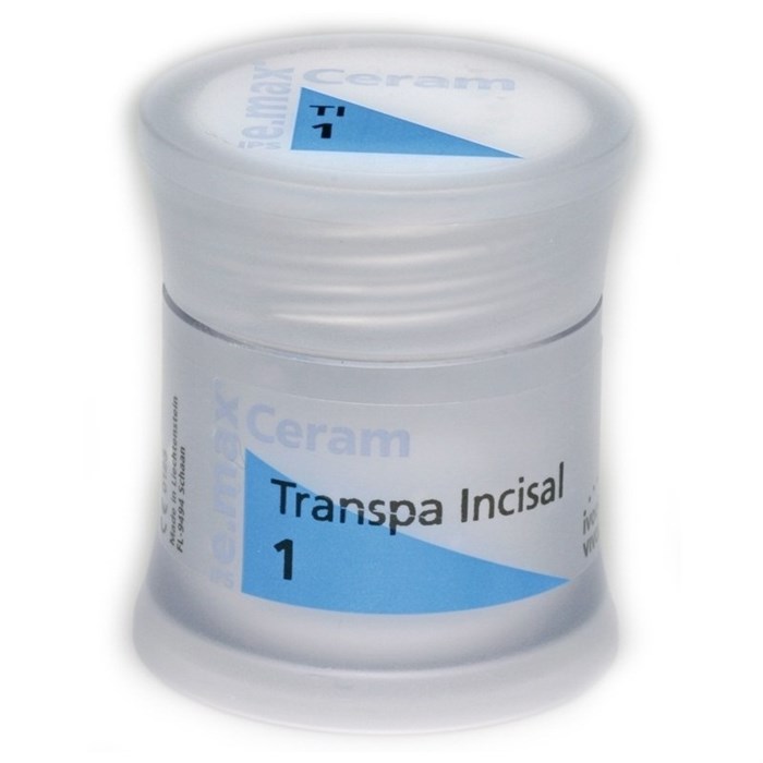 Эмаль IPS e.max Transpa Ceram Incisal 20 г ( TI1). 596979 - фото 484380