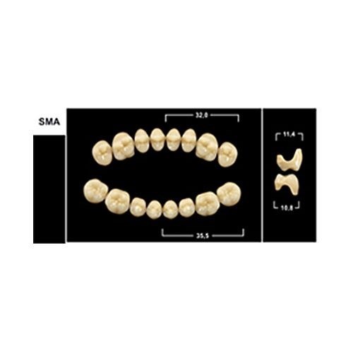 Зубы Yeti D4 SMA жевательный верх (Tribos) 8 шт. 22216 - фото 484898