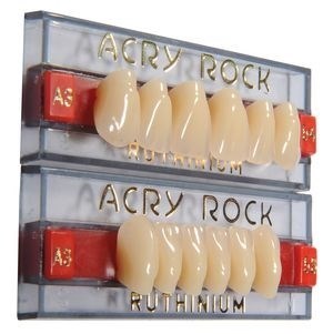 Зубы AcryRock планка из 6 зубов фронт.низ I-63, цвет C1 st463913 - фото 485315