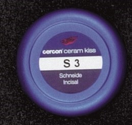 Cercon ceram kiss - масса режущего края Schneide: S3, 20г., арт: 5367121523 5367121523 - фото 497610