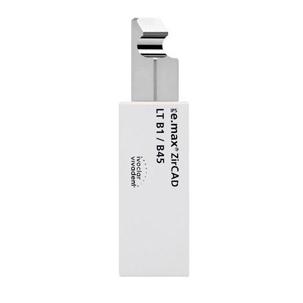 IPS e.max ZirCAD PlanMill LT - блоки из оксида циркония, цвет C2, B45, 3 шт 686230 - фото 513995