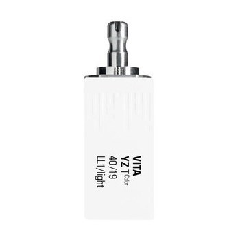 VITA YZ T Color LL1/light, YZ-55 - транслюцентный цирконий (диоксид циркония), окрашенный, светлый, 2 шт EC4YW3618162 - фото 516155