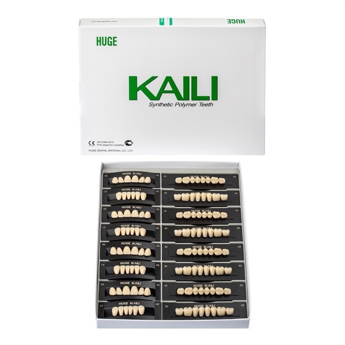Зубы акриловые Kaili 8*1/ B2, *36MU 1 уп. (12 гарн.), B2*36MU_Kaili B236MU_Kaili - фото 529716