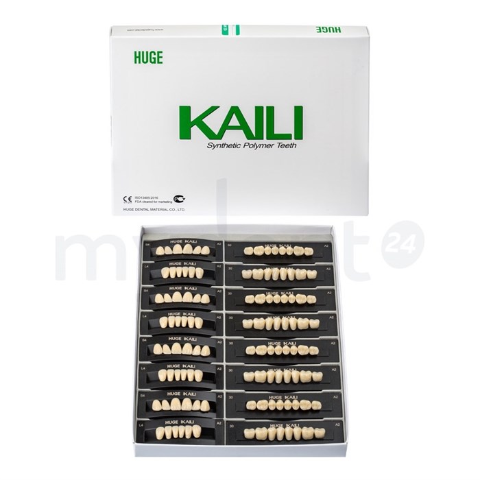 Зубы акриловые Kaili 8*1/ D3 32L 1 уп. (12 гарн.), D332L_Kaili D332L_Kaili - фото 530160