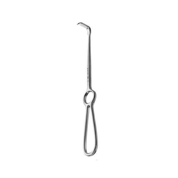 Ретрактор Surgical #3, хирургический, изгиб вниз, 12х55 мм SR3 - фото 535947