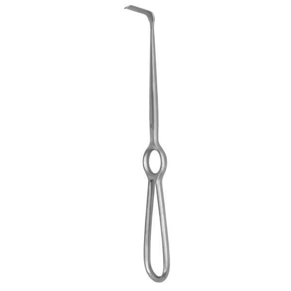 Ретрактор Surgical #1, хирургический, изгиб вниз, 7х25 мм SR1 - фото 535951