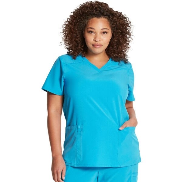 Топ женский Dickies DK615, бирюзовый, L DK615-BUHA-L - фото 538364