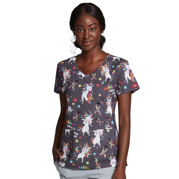 Топ женский Dickies DK700, единороги, XS DK700-ABET-XS - фото 539095