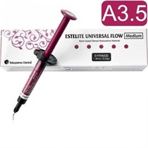 Estelite Universal Flow Medium А3,5 шприц 3 г.(1,8 мл), 13860 Tokuyama 1231912447