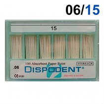 Абсорберы конусные 06 №15 (100шт), Dispodent 0001916484