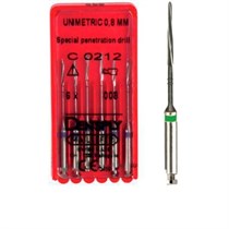 Penetration drill №210 (6 шт.), 1 полоса, зеленый, Maillefer 0001911864