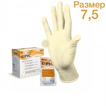 Стерильные перчатки EPIC SG PF р. 7,5 EPIC SG PF, 1пара, Heliomed 1231913452