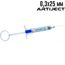 Шприц карпульный стерильный, игла 0,3х25 мм однократного применения ARTIJECT 0001916175