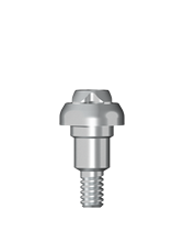 Прямой абатмент MedentiBASE, D 4,5, GH 1,5 T-4110