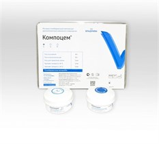 Компоцем композит химического отверждения (цвет А2 паста основная 14 г+паста каталитическая14 г). 00000032604