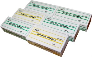 Иглы карпульные Nipro Dental Needle 30G, 0.3*21 мм (100 шт) Корея инъекционные одноразовые евростандарт st939203