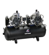 Компрессор Cattani для CAD/CAM, 330 л/мин при 8 атмосфер, ресивер 150 л 013513/013512