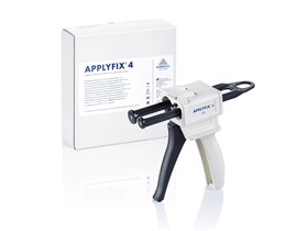 Ручной дозатор (пистолет-диспенсер)Applyfix 4 ручной дозатор (стоматологический пистолет-диспенсер) для смешивания силикона в 50мл картриджах 1:1/2:1, Kettenbach (Германия) 17203