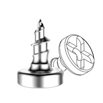 Винт с крестообразным шлицем, D (стержня/шляпки)=1,2/2,8 мм, L=3,7 мм, 1 шт SW-12-30