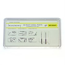 Набор стартовых титановых штифтов IKT-X, 30 шт (A05х5, B05х5, A20x5, B20x5, C05х5, D05х5), 2 инструмента IKT-X10-F