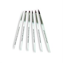 Synthetic Ceramic Brush "Arctic Series" - кисть для керамики, синтетическая, арктическая серия, размер 8 09-3500