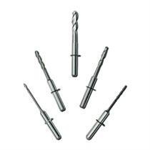Фреза для воска и пластика, для SilaMill 5/5.8/T5/R5 (P100-R2-40), D=1.0 мм, L=2.0 мм 249201